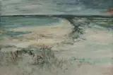 George Lawrence, North Coast Landscape, 1970, Oil on Board