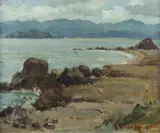 Ruth Browne, Seascape, Oil on Canvas on Board