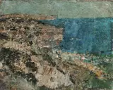 Donald Grant Commons, Sydney Coastline, Oil on Canvas on Board