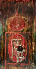 Good Night Portrait by Michael Eather, Oil on Board, sold May 2026