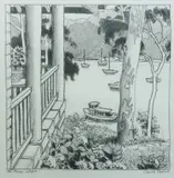 David Preston, The House, 2008, Pencil