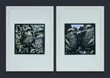 David Preston, (2), Hand Coloured Linocut (2) 2/50