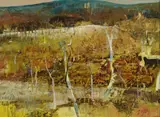 Reinis Zusters, Dray Summer, Oil on Canvas Board