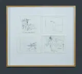 Paul Ryan, (4), Pencil on Spiral Sketch Paper (4)