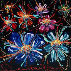 Constantine Popov, Entropy, 2022, Acrylic on Board