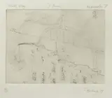 Tony Coleing, Which Way (I Know) Watermelon, 1977, Etching 4/15