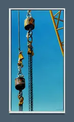 Peter Smets, Chain Hoist #2, Ex Schubert Contemporary (label verso)