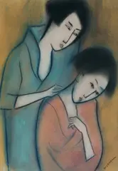 Robert Dickerson, Geisha, Pastel