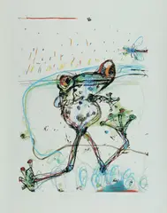 Anticipation by John Olsen, 2010, Archival Pigment Print AP3, sold Mar 2026