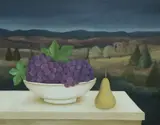 Frances Jones, Evening Still Life, Oil on Board