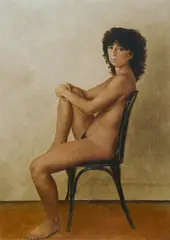 Bryan Westwood, Karen, Oil on Canvas Board