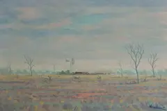 Jack Absalom, Stone Tank, 1991, Oil on Canvas
