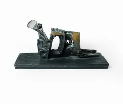 Norma Redpath, Reclining Form, Bronze