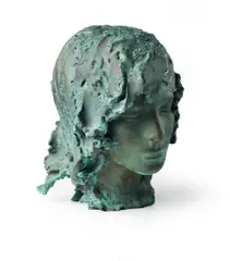Phillip Cannizzo, Head - Youth, Patinated Bronze