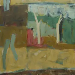 Jo Bertini, Portrait of the Yellow Box, 2004, Oil on Canvas