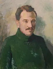 Roland Wakelin, Portrait of a Gentleman, Oil on Board