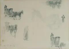 Walter Withers, Sketches, Pencil