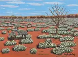 Hugh Schulz, Wild Daisy Time, Acrylic on Board