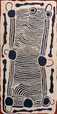 Tingari by Linda Syddick Napaltjarri, 2003, Accompanied by 8 photographs of the artist painting the work, sold Mar 2026