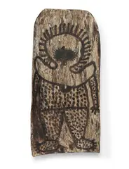 Ignatia Djanghara, Wandjina, Natural Earth Pigments on Bark