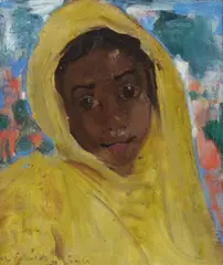Mary Edwards, Maid of the Punjab [Simla, India], 1928, Oil on Board