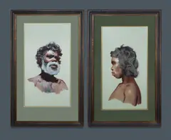 Alan Douglas Baker, (2), Oil on Board (2)