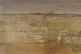 Clem Millward, Marsh, 1975, Oil on Board
