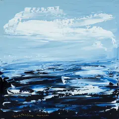 Constantine Popov, Seascape, 2022, Acrylic on Board