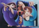 George Callaghan, Trio, Musicians, Pastel