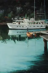 Allan Waite, Morning Reflections, Oil on Canvas on Board