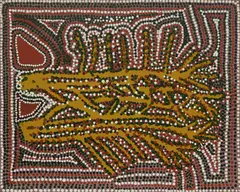 Untitled by Lyndsay Bird Mpetyane, 1980s, Acrylic on Canvas Board, offered Nov 2025