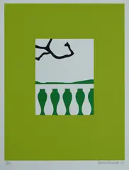 Derrick Greaves, English Landscape, 1969, S/Print 13/100