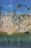 Arthur Boyd, Shoalhaven River, Oil on Board