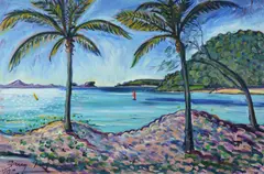 Barry Humphries, Brampton Island [Qld], 1989, Oil on Canvas