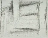 Godfrey Miller, Drawing - Trees and Mountain Series