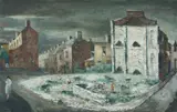 Sali Herman, The Vacant Lot, Oil on Canvas