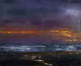 Geoffrey Dyer, Nocturn, Oil on Linen