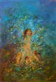David Boyd, The Spirit of Spring, 1975, Oil on Board