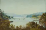 John Charles Allcot, Lane Cove River, NSW, Oil on Canvas on Board