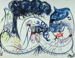 Untitled by Arthur Boyd, Ink & W/Clr, sold Oct 2025