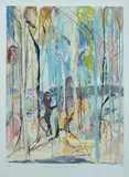 Arthur Boyd, Shoalhaven Riverbank Trees I, 1996, Colour Lithograph 63/70