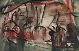 Judy Cassab, Klong, W/Clr & Gouache