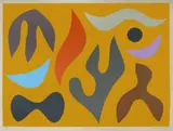 John Coburn, Mustard Tree, 1975, S/Print 25/40