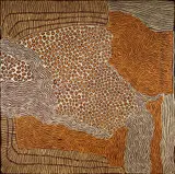 Nanyuma Napangardi, Women's Story, 2006, Acrylic on Linen