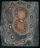 Untitled by Paddy Lewis Tjapanangka, 2006, Acrylic on Linen, sold Oct 2025