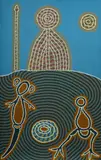 Rain Maker by Linda Syddick Napaltjarri, 1995, Acrylic on Canvas, sold Oct 2025
