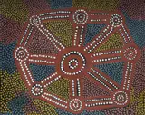 Billy Stockman Tjapaltjarri, Man's Dreaming, c.1978, Acrylic on Canvas Board