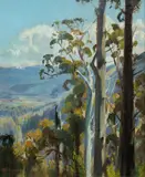 Harold Septimus Power, Mountain Vista, Oil on Canvas on Board