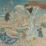 Rupert Bunny, Sur La Plage (On the Beach)