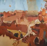 Luke Sciberras, Wilcannia Dust Bowl, 2013, Oil on Board